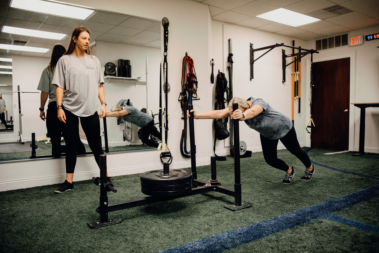 Align Fitness Branding Session Turkish Get Up Spot